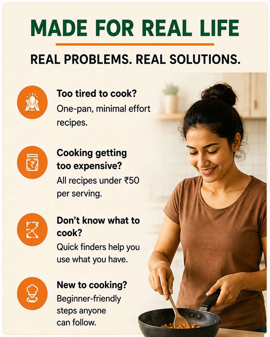 100 Easy Indian Recipes for Students & Bachelors | 1-Pan Meals Under ₹50 Per Meal