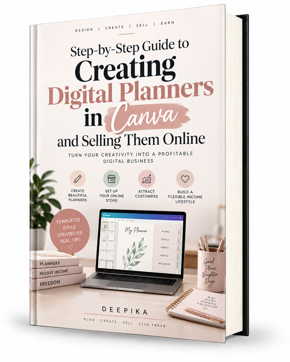 Creating Digital Planners in Canva | Step-by-Step Guide to Selling Online