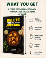 100 Easy Indian Recipes for Students & Bachelors | 1-Pan Recipes Under ₹50 Per Meal